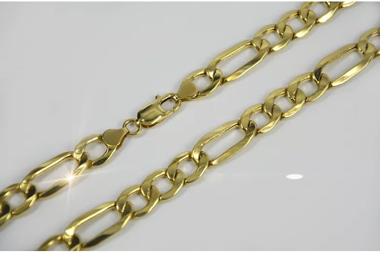 Yellow rose gold chain ★ russiangold.com ★ Gold 585 333 Low price