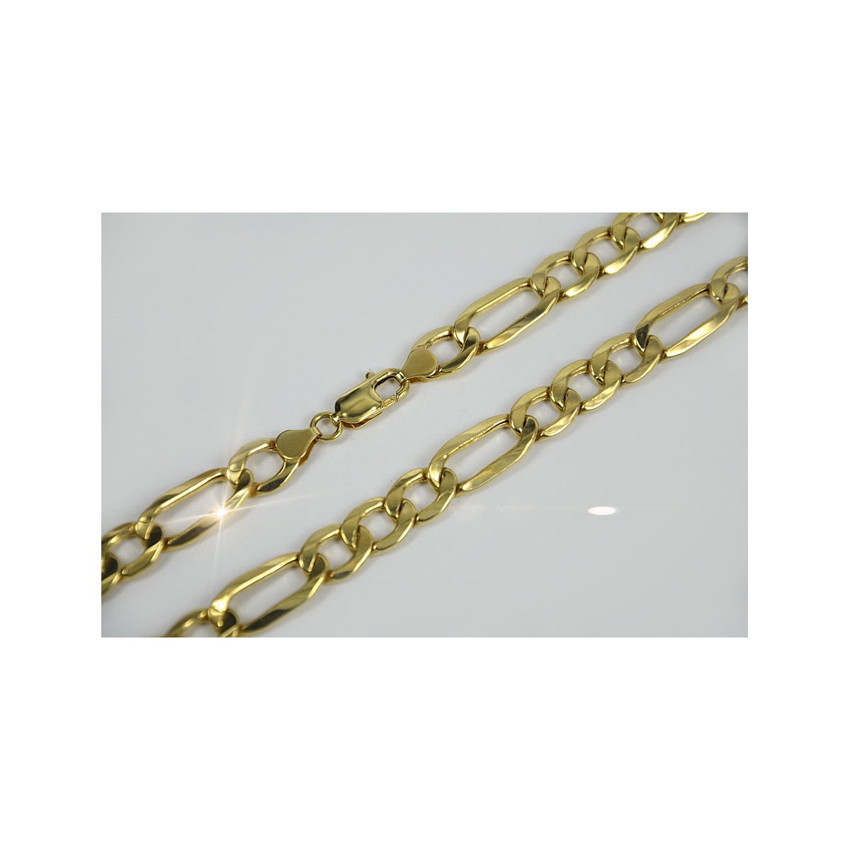 Yellow rose gold chain ★ russiangold.com ★ Gold 585 333 Low price