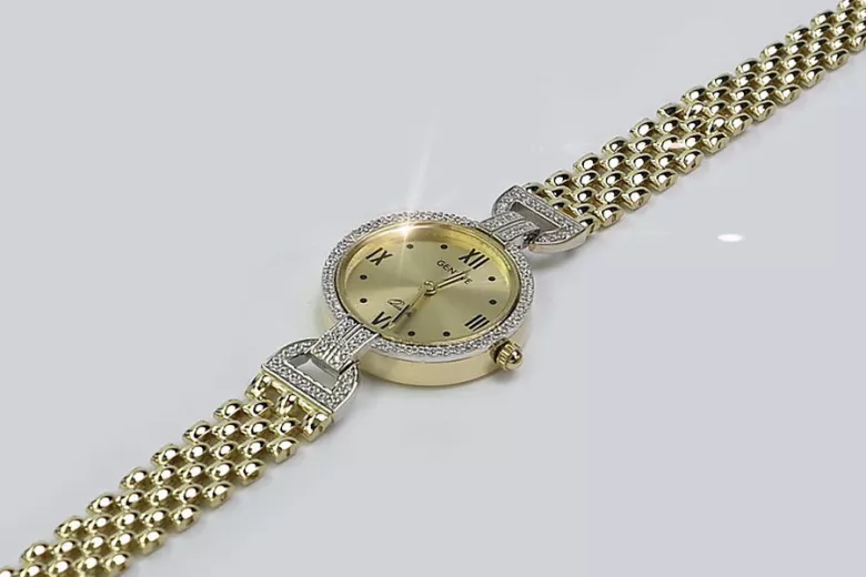 Montre ★ dame en or zlotychlopak.pl ★ Pureté d’or 585 333 Prix bas!