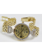 Reloj ★ de oro para damas zlotychlopak.pl Pureza de oro 585 333 ¡★ Precio bajo!