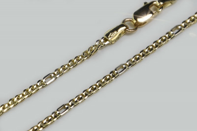 Italian 14K Yellow Gold Solid Chain - Various Lengths and Widths cc018yw