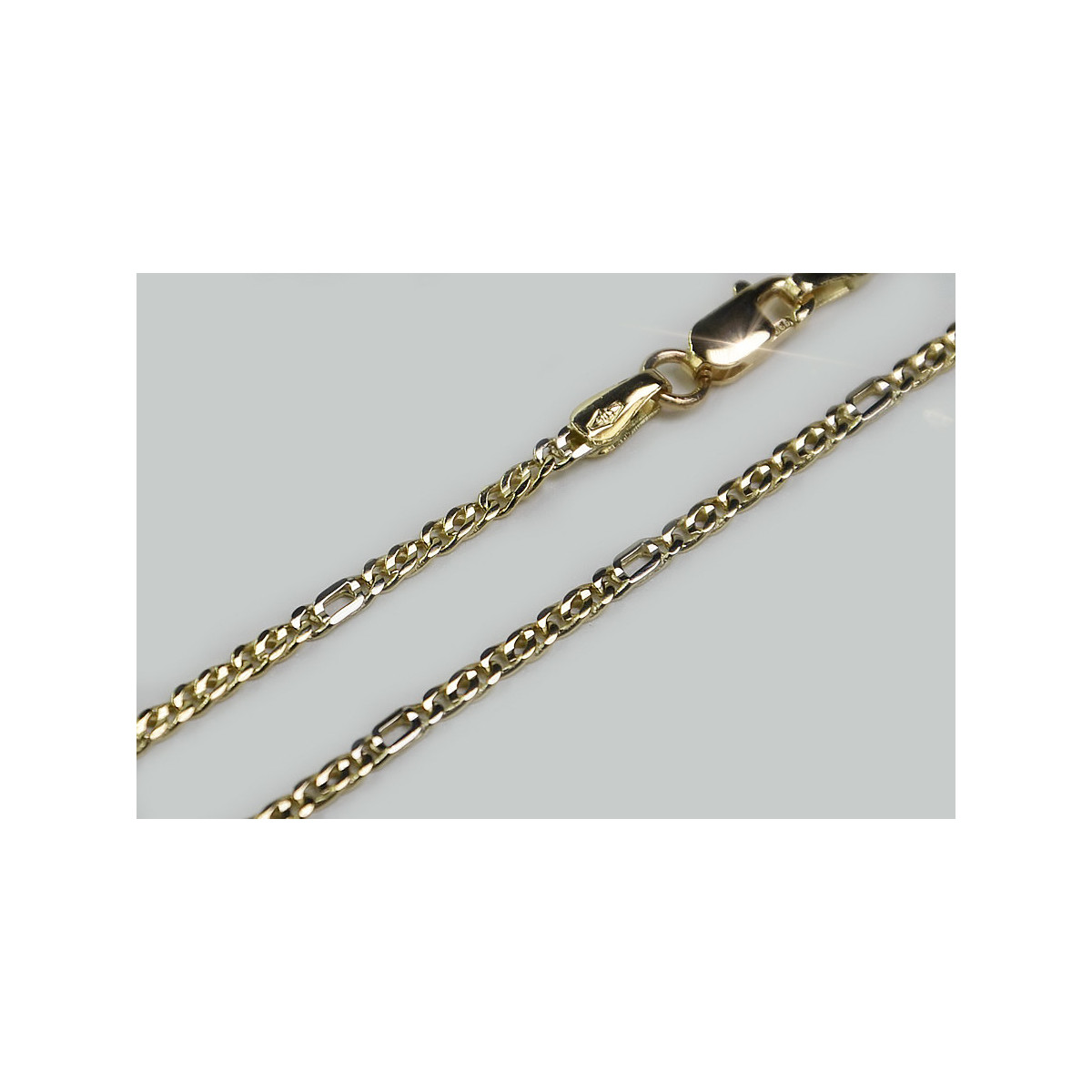 Yellow rose gold chain ★ russiangold.com ★ Gold 585 333 Low price