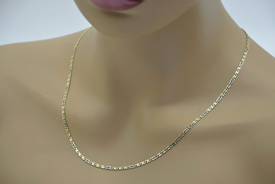 14K Yellow Gold Italian Solid Chain - Various Lengths cc022yw