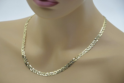 "14K Yellow Gold Italian Gucci Style Chain" cc048y