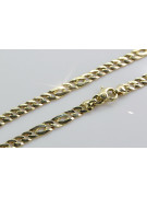 "Vintage Rose Italian Yellow Gold Chain Necklace in 14K Yellow Gold" cc023y