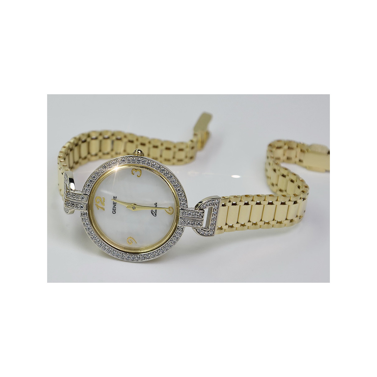 Reloj ★ de oro para damas zlotychlopak.pl Pureza de oro 585 333 ¡★ Precio bajo!