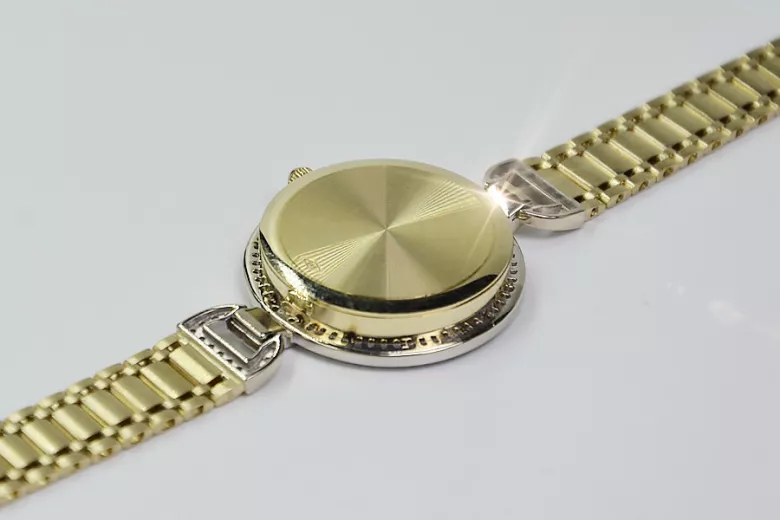 Reloj ★ de oro para damas zlotychlopak.pl Pureza de oro 585 333 ¡★ Precio bajo!