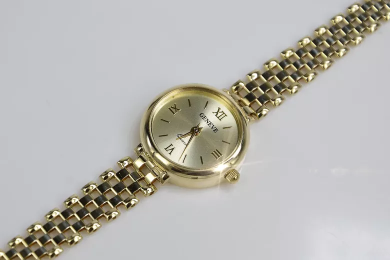 Reloj ★ de oro para damas zlotychlopak.pl Pureza de oro 585 333 ¡★ Precio bajo!