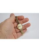 Gold ladies watch ★ zlotychlopak.pl ★ Gold purity 585 333 Low price!