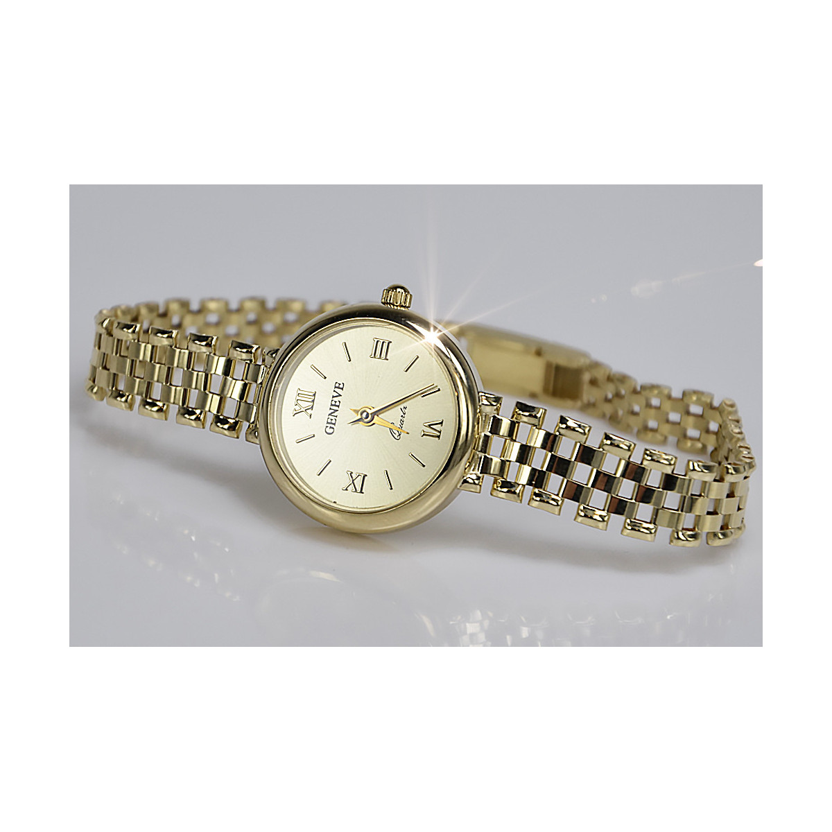 Gold ladies watch ★ zlotychlopak.pl ★ Gold purity 585 333 Low price!