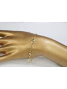 Pulsera "Dulce Gab" de Oro 14k con Diamantes y Zafiros rbc002yw