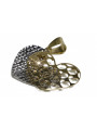 Pendentif ★ en or zlotychlopak.pl ★ Echantillon d’or 585 333 prix bas