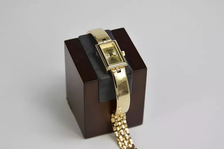 Reloj ★ de oro para damas zlotychlopak.pl Pureza de oro 585 333 ¡★ Precio bajo!