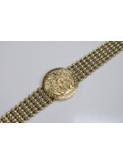 Gold men's watch Geneve ★ zlotychlopak.pl ★ Gold purity 585 333 Low Price!