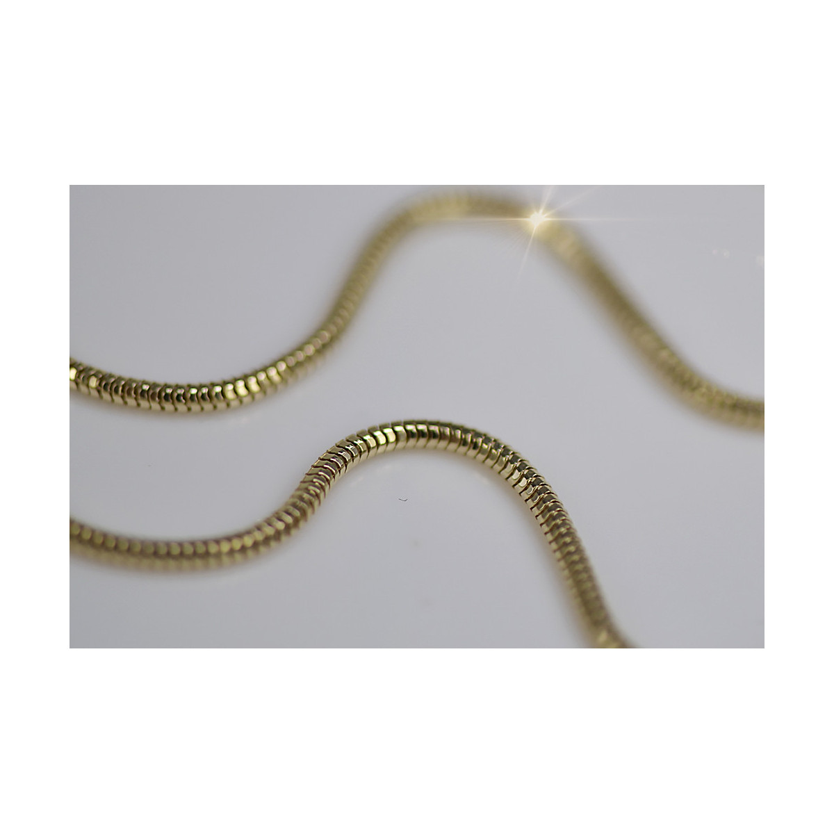 Yellow rose gold chain ★ russiangold.com ★ Gold 585 333 Low price