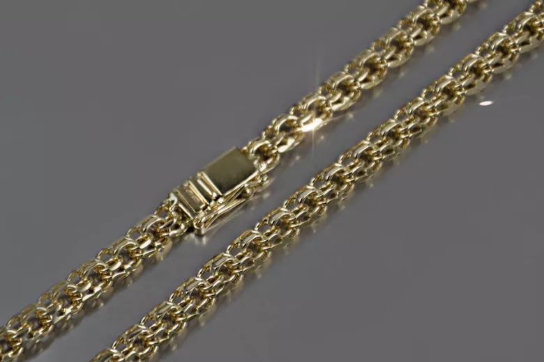 Russian rose Soviet gold Garibaldi (Bismark) chain