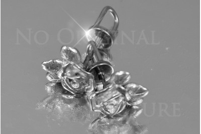 Boucles d'oreilles en or rose ancien ven261