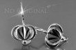 Винтажные серьги из розового золота ven306