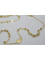 Yellow rose gold rosary chain ★ russiangold.com ★ Gold 585 333 Low price