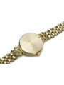 Italian 14K Yellow Gold Lady Geneve Watch lw041y