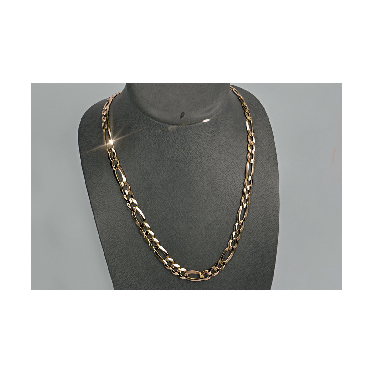 Yellow rose gold chain ★ russiangold.com ★ Gold 585 333 Low price