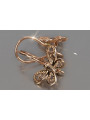 "Original Vintage 14K Rose Gold Butterfly Earrings with No Stones" ven173 ven173