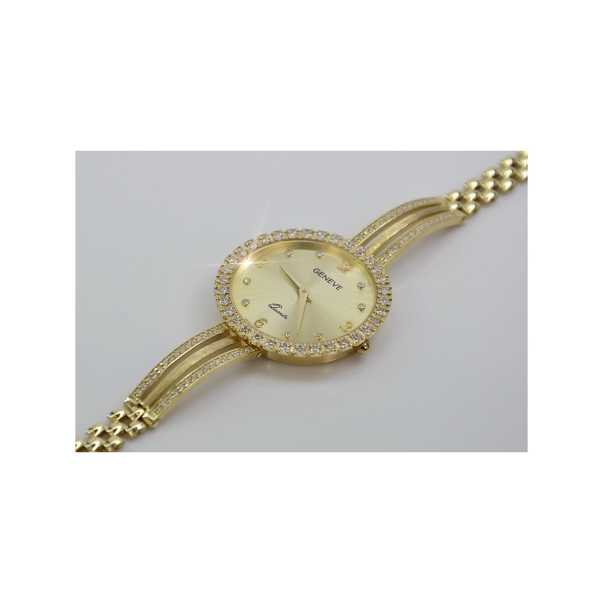 Gold ladies watch ★ zlotychlopak.pl ★ Gold purity 585 333 Low price!