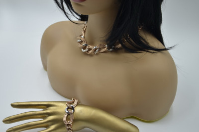 14 Karat Roségold Halskette cfc028rw