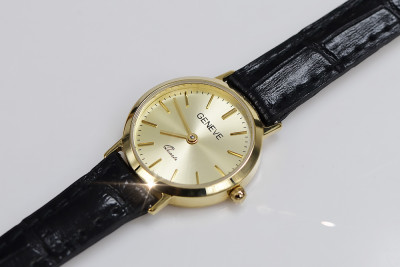 Reloj de Dama de Oro Amarillo de 14 Quilates Geneve lw118y