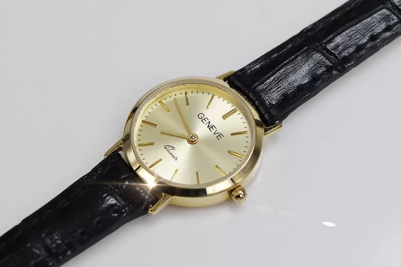 Montre homme en or Genève ★ zlotychlopak.pl ★ Pureté de l’or 585 333 Prix bas!