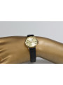 Gold men's watch Geneve ★ zlotychlopak.pl ★ Gold purity 585 333 Low Price!