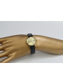 Gold men's watch Geneve ★ zlotychlopak.pl ★ Gold purity 585 333 Low Price!