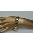 Yellow rose gold bracelet ★ russiangold.com ★ Gold 585 333 Low price