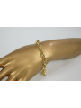 Bracelet en ancre en or jaune italien 14 carats cb006y