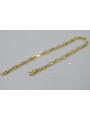 Pulsera de Oro Amarillo 14k con Corte de Diamante en Cadena de Singapur Hueca cb076y