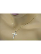 Croix ★ catholique d’or russiangold.com ★ or 585 333 Prix bas