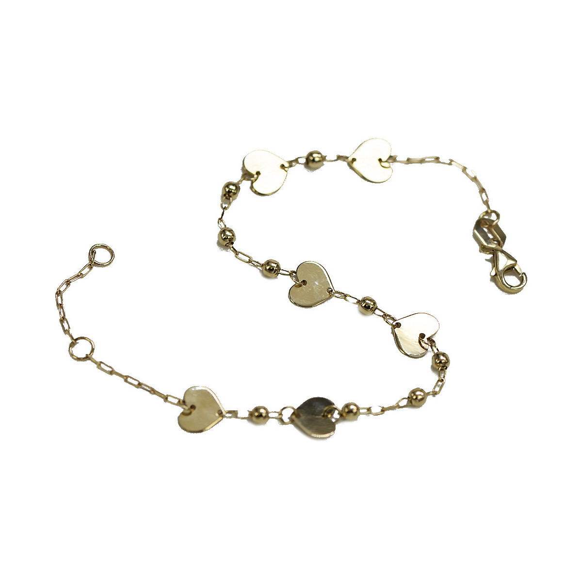 Bracelet ★ en or rose jaune russiangold.com ★ Or 585 333 Prix bas