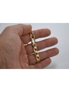 Yellow rose gold bracelet ★ russiangold.com ★ Gold 585 333 Low price