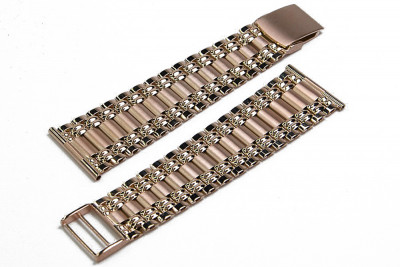 14 Karat Roségold Armband, verstellbar mbw009r