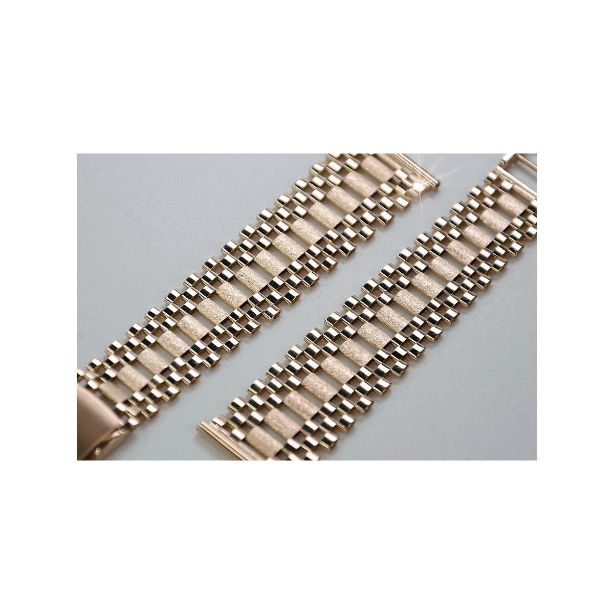 Yellow rose gold watch bracelet ★ russiangold.com ★ Gold 585 333 Low price