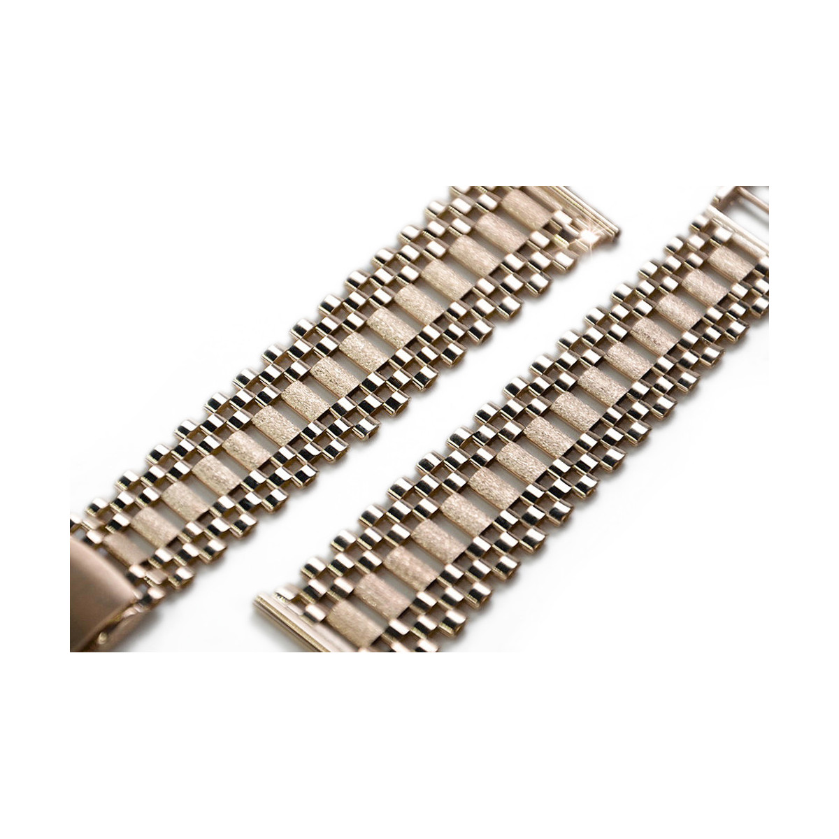 Yellow rose gold watch bracelet ★ russiangold.com ★ Gold 585 333 Low price