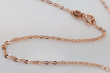 Rose Gold Diamond Cut Chain Collection cc003r