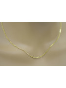 Cadena ★ de oro rosa amarillo russiangold.com ★ Oro 585 333 Precio bajo