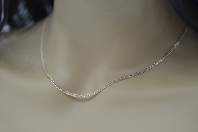 Collar de oro rosa de 14 quilates con diamante Monaliza cc002r