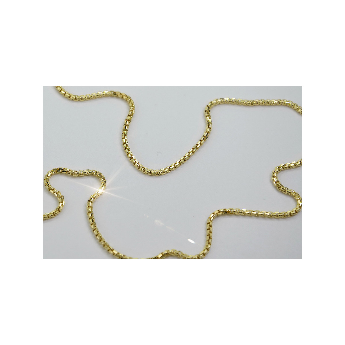 Italian Yellow 14K Gold New Rope Chain: 45cm, 14K Yellow White Gold, 1.50m cc078yw