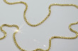 Italienische gelbe 14K Gold Neue Seilkette, 14K Gelb- & Weißgold, 1,50m cc078yw