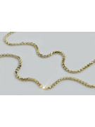 Italian Yellow 14K Gold New Rope Chain: 45cm, 14K Yellow White Gold, 1.50m cc078yw