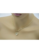 Pendentif ★ en or zlotychlopak.pl ★ Echantillon d’or 585 333 prix bas