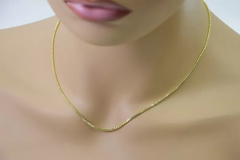 Italian Yellow 14K Gold New Rope Chain: 45cm, 14K Yellow White Gold, 1.50m cc078yw