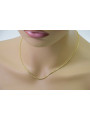 Italian Yellow 14K Gold New Rope Chain: 45cm, 14K Yellow White Gold, 1.50m cc078yw